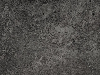 Dark cement wall background in vintage style