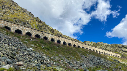 In der Schweiz bem grossen Sankt Bernhard