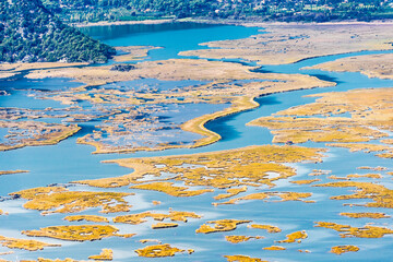  Iztuzu Beach view from hill in Dalyan Village of Mugla Province