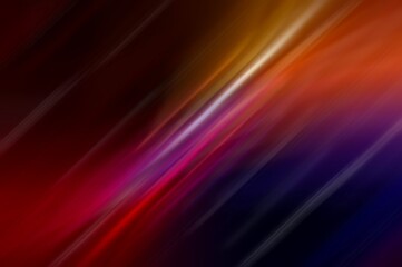 Obraz premium Abstract background blurred red orange blue black colorful with the gradient texture lines effect motion design pattern graphic diagonal.