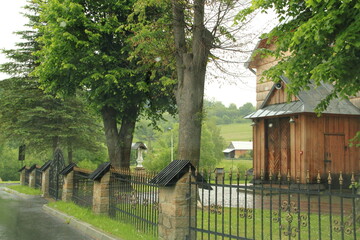 golcowa, Parafia, Kościół, Budynek, Zabudowa © woodyd