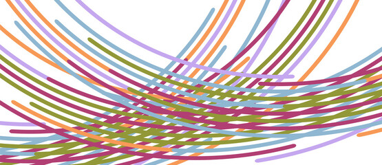 Аbstract moving colorful lines vector backgrounds for cover, placard, poster, banner or flyer