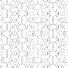 abstract Floral Geometric Pattern Design. Vector Pattern