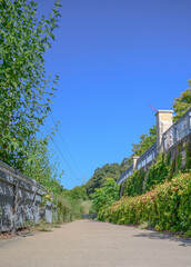 walkway at downtown
