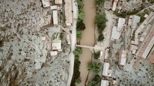 Aouli Midlt Morocco , Mibladen ,Aerial View 
