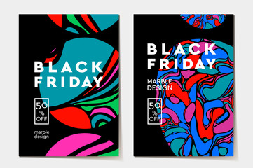 Black Friday Super Sale web banner, vector illustration