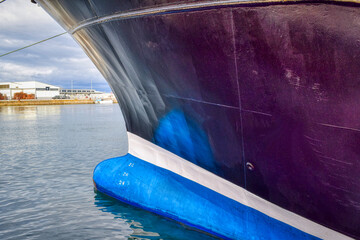 El casco del barco