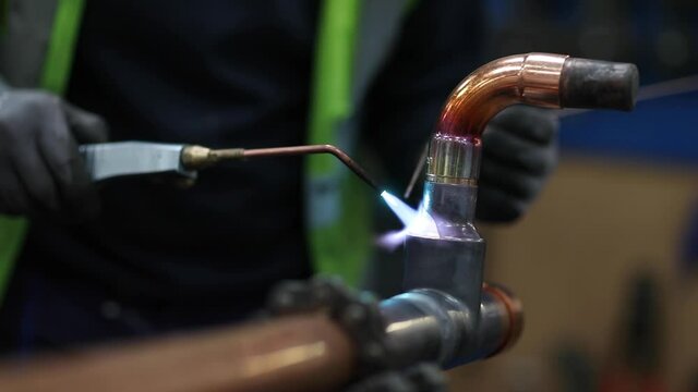 construction site welding