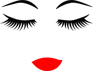 illustration of a face