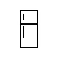 freeze, refrigerator icon vector illustration