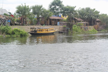 boat on the river