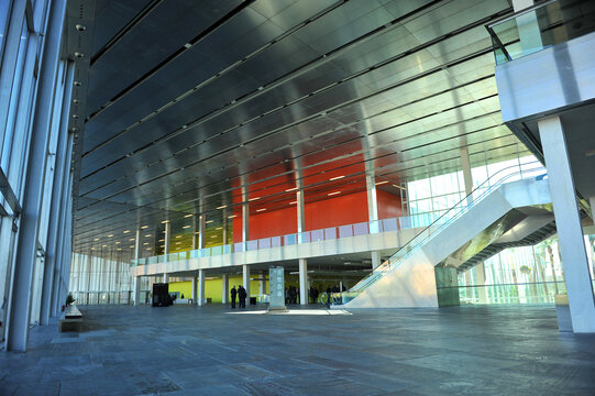 Hall del Nuevo Fibes Palacio de Exposiciones y Congresos de Sevilla, Andaluc&iacute;a, Espa&ntilde;a