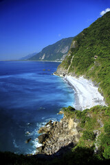 Fototapeta premium Taiwan Hualien Suhua Highway Qingshui Cliff