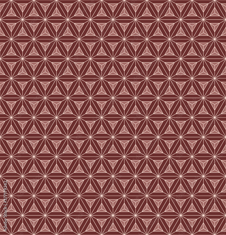 Poster seamless pattern triangular chocolate bar, vector chocolate pattern triangles, embossing ornament