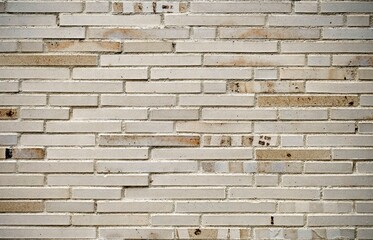 Light brick wall background with space for text or image.