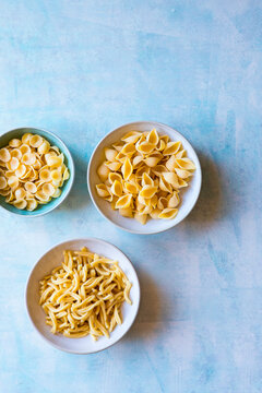 Types of dry pasta