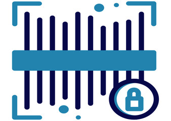 Bio Metric  Vector  icon for apps and website