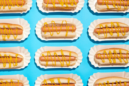 Hot Dogs with Mustard