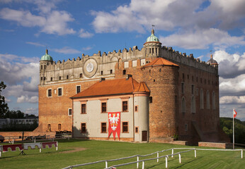 Golub castle (Zamek w Golubiu) in Golub-Dobrzyn. Poland