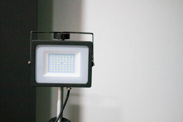 black spotlight portable led bulb