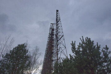 Duga is a Soviet over-the-horizon radar station for an early detection system for ICBM launches.