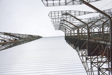 Duga is a Soviet over-the-horizon radar station for an early detection system for ICBM launches.