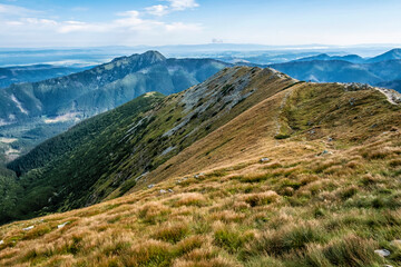 Western Tatras scenery, Slovakia, hiking theme