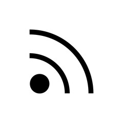 Wi-fi, wireless, signal vector icon