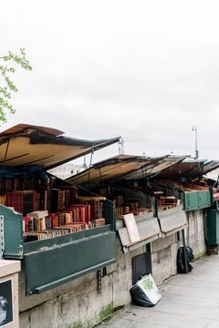book stand on the river banks in Paris
