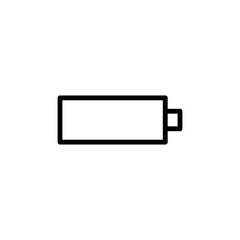Battery, charging, power vector icon