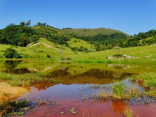 lake in the mountains