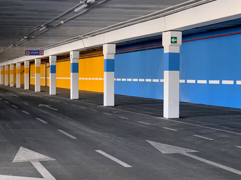 Empty car park