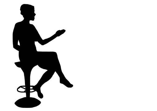 silhouette assise explication