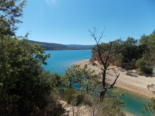 Obraz premium lac et nature