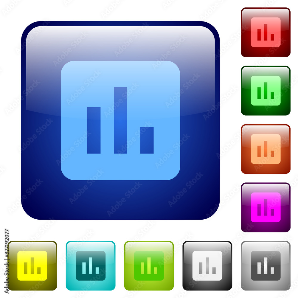 Poster chart color square buttons