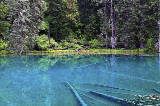 Sichuan Jiuzhaigou Immortal Pool Qinglong Sea