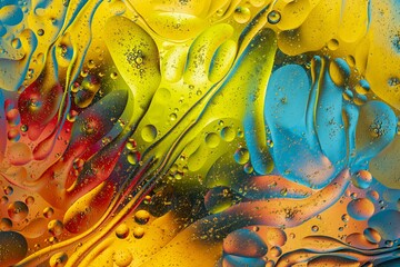 Beautiful close up view of colorful abstract design, texture.  Beautiful abstract backgrounds.