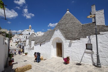 Trulli at Alberobello Puglia Italy