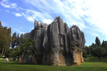 Yunnan Kunming stone forest screen stone