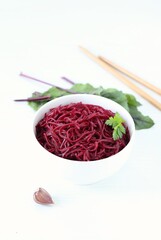 red beet soup