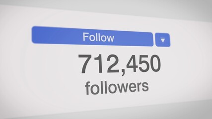 popular social media statistics illustration