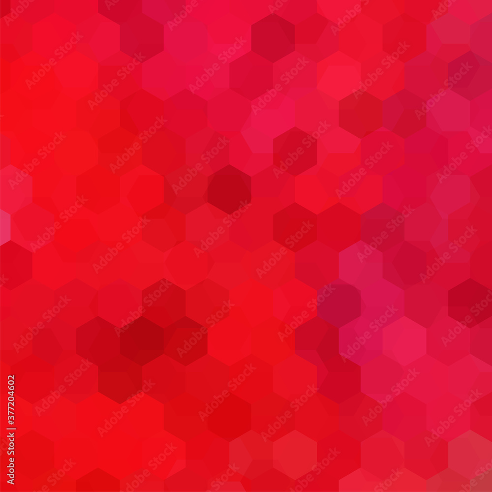 Poster background of geometric shapes. red mosaic pattern. vector eps 10. vector illustration