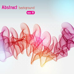Abstract red template vector background. Vector illustration.