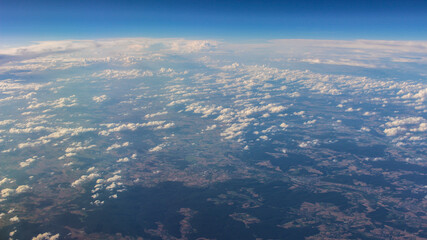 view of the clouds