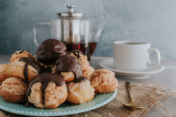 Profiteroles deliciosos
