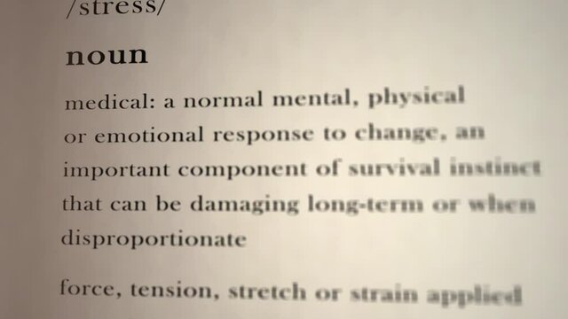 Stress Definition