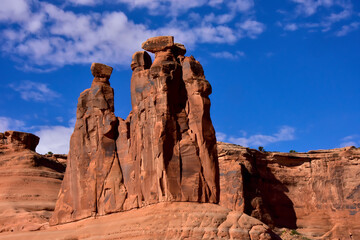 Red rocks at Arches National Park