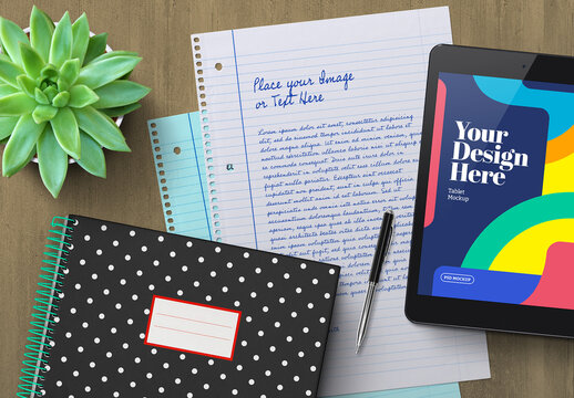 Back to School Mockup Scene 