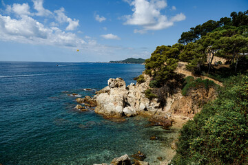 Panoramic view in Spain, Catalonia
