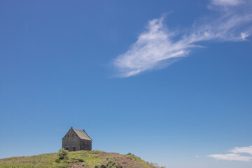 maison isolée dans le massif central
